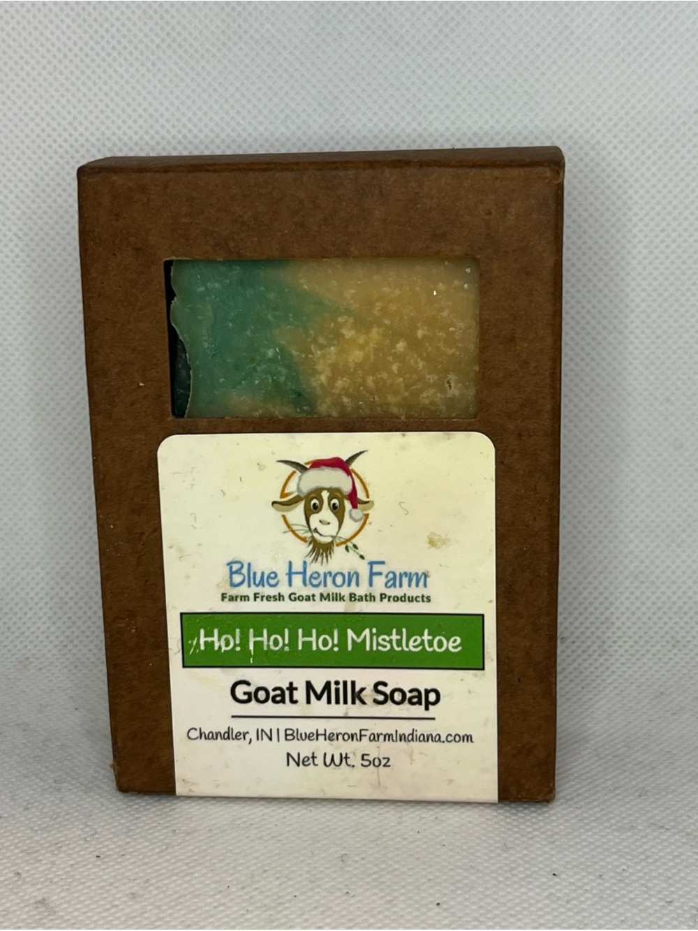 Blue Heron Farm Goat Milk Soap Ho! Ho! Ho! Mistletoe